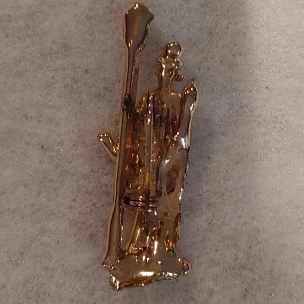 Vintage Figural Brooch British Police Officer Bobby